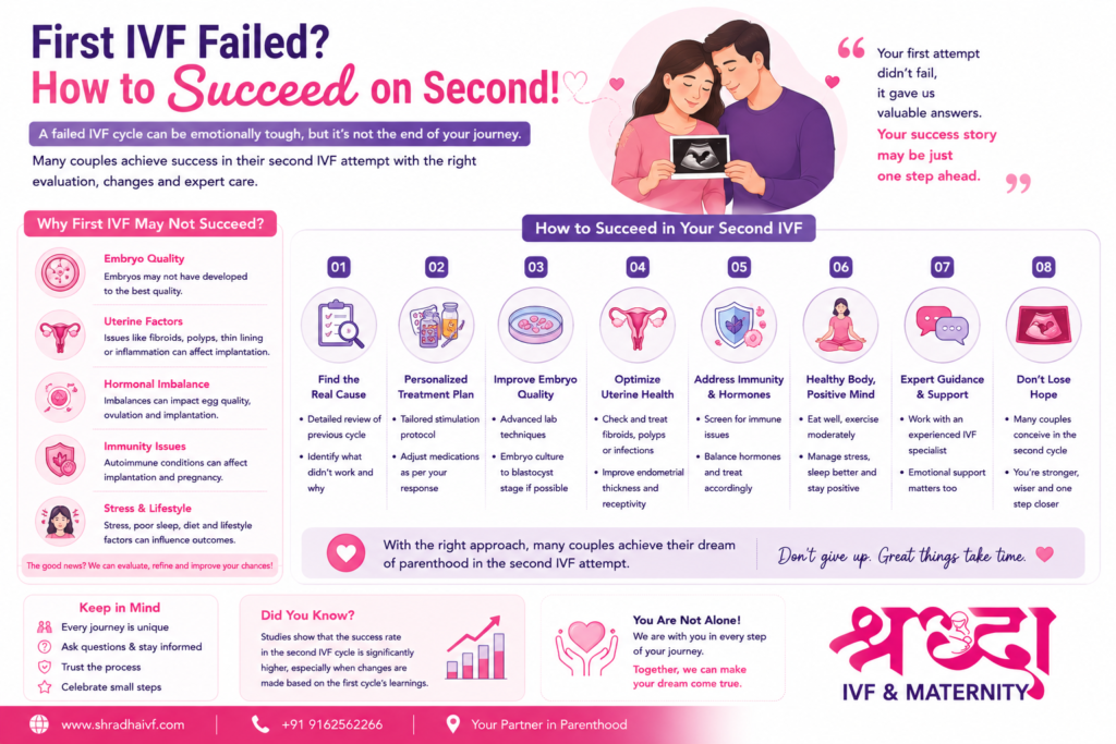 first ivf failed what next