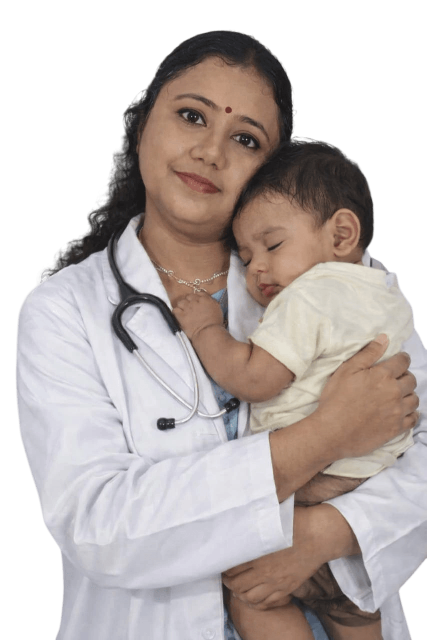 doctor with baby