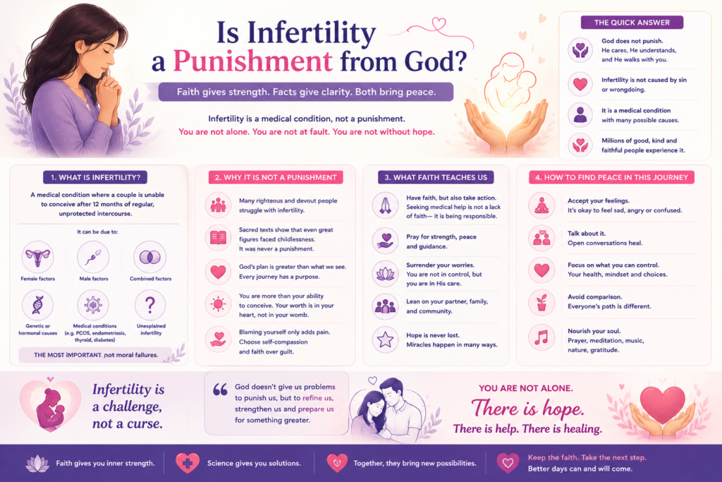 is infertility a punishment from god