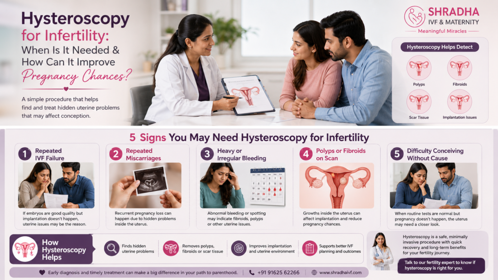 what is hysteroscopy for infertility, why it is needed