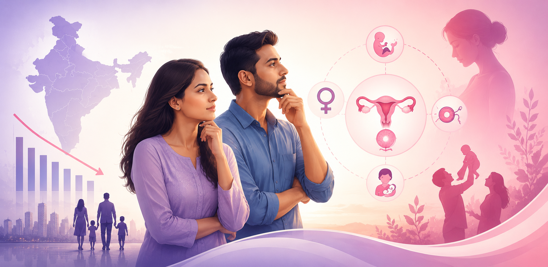 India’s Fertility Rate Has Fallen Below Replacement — But Is That the Same as Infertility?