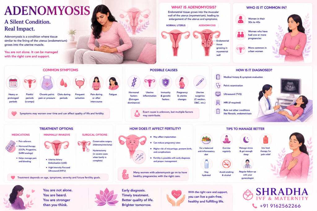 what are the causes of Adenomyosis