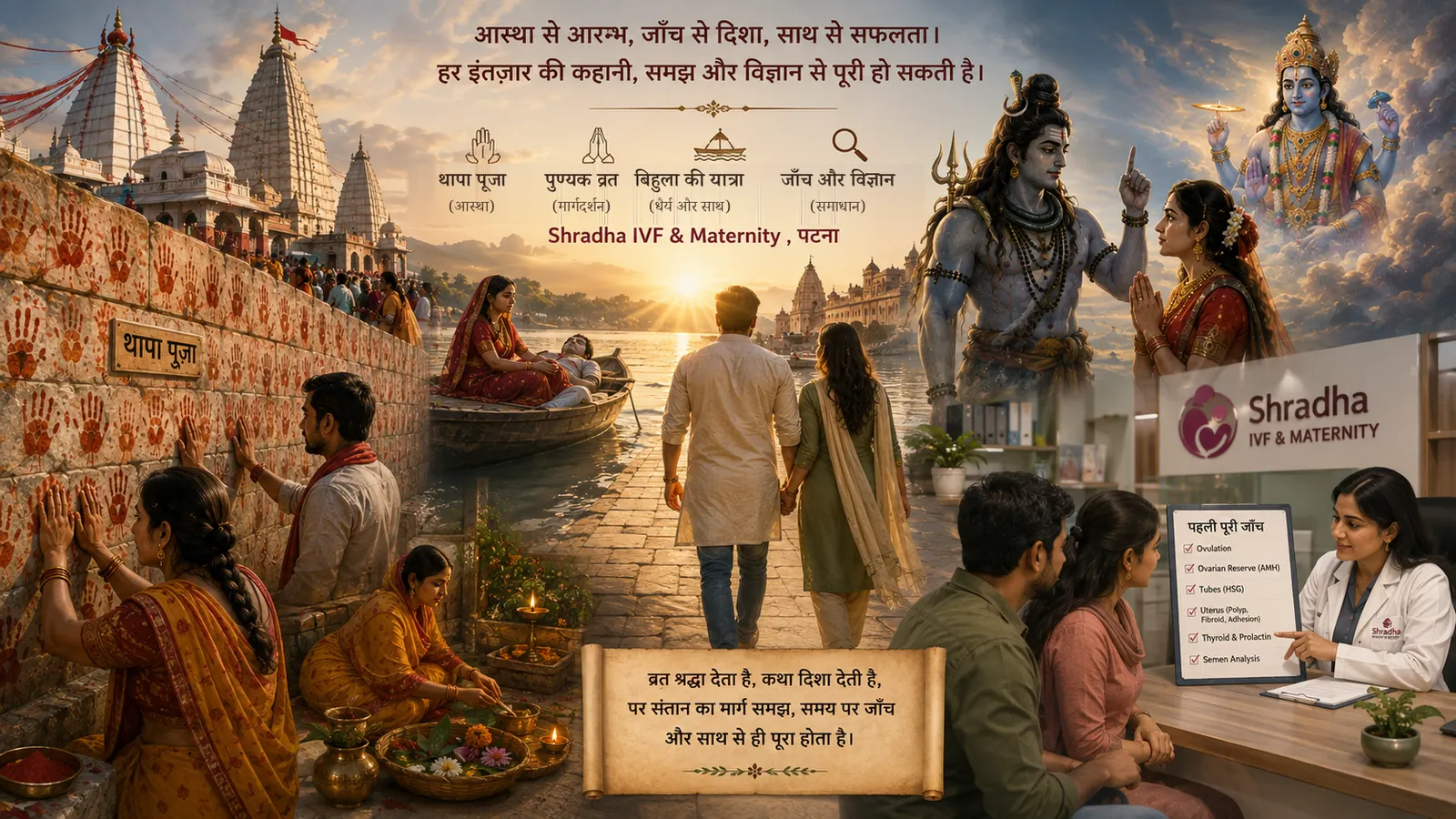 सावन की चार कथाएँ — और उनमें छिपा हुआ विज्ञान | श्रद्धा भी, विज्ञान भी